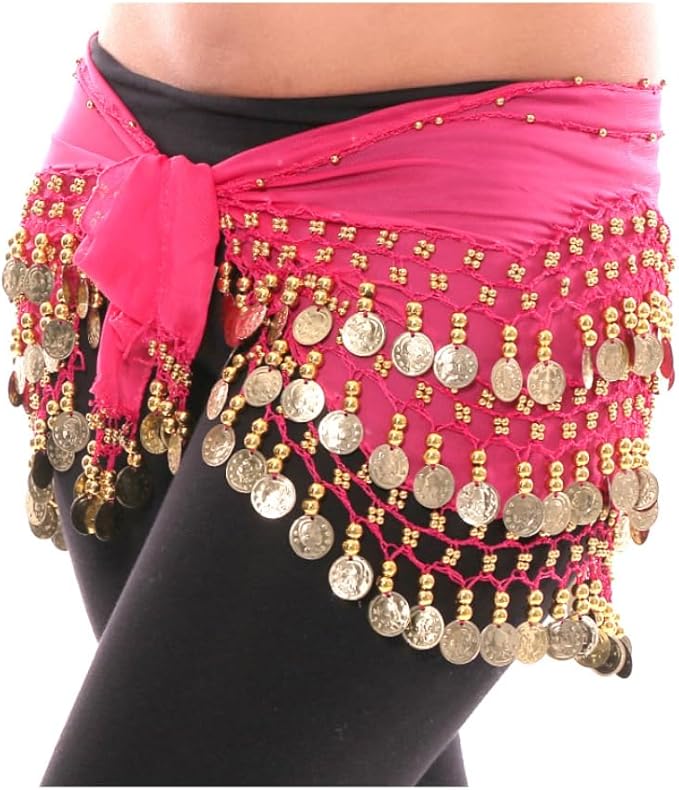 Wrap Round Coin Drop Skirts/ Belts