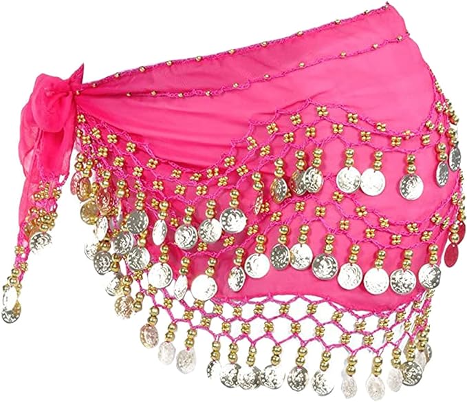 Wrap Round Coin Drop Skirts/ Belts
