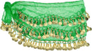Wrap Round Coin Drop Skirts/ Belts