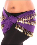 Wrap Round Coin Drop Skirts/ Belts