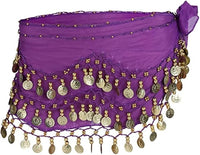 Wrap Round Coin Drop Skirts/ Belts