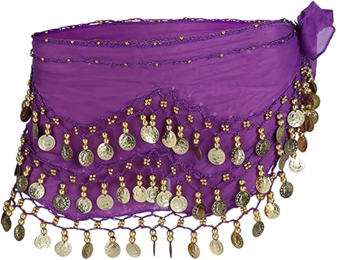 Wrap Round Coin Drop Skirts/ Belts