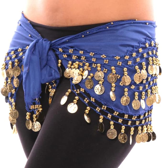 Wrap Round Coin Drop Skirts/ Belts