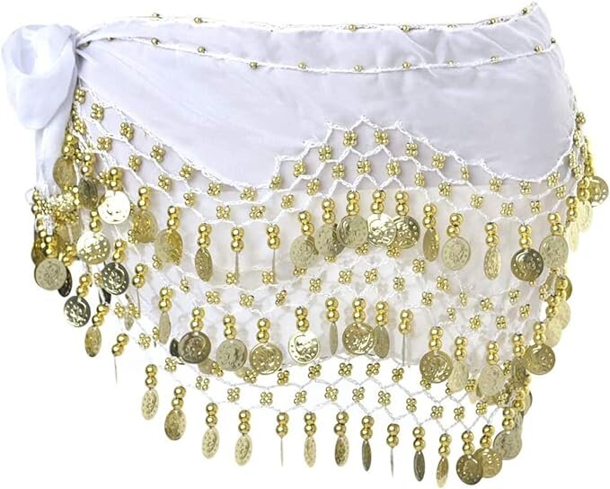 Wrap Round Coin Drop Skirts/ Belts