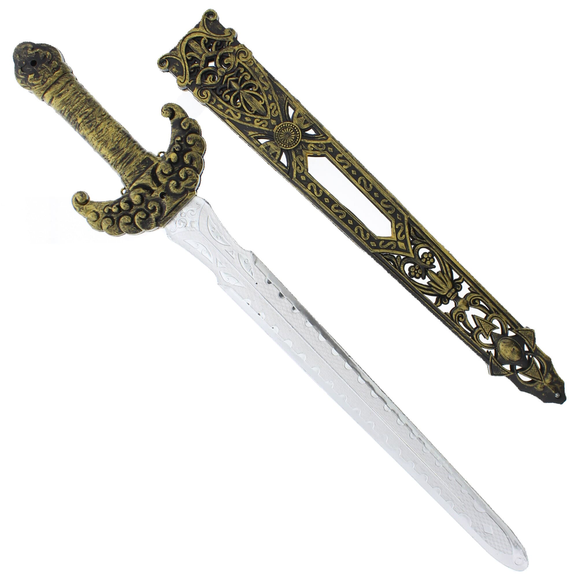Fancy Medieval Sword & Sheath