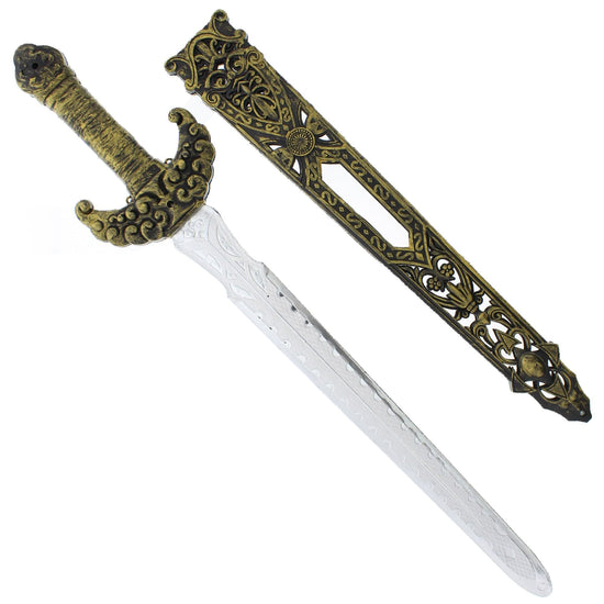 Fancy Medieval Sword & Sheath