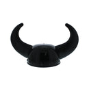Viking Warrior Plastic Helmet Hat with Horns