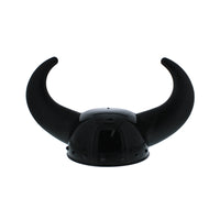Viking Warrior Plastic Helmet Hat with Horns