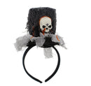 Blood Effect & Large Plastic Skull Top Hat