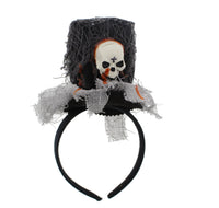 Blood Effect & Large Plastic Skull Top Hat