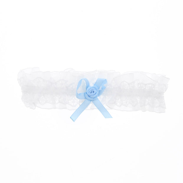 Frilly Garter with Bow