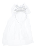 Bride To Be Bow Headband & Veil
