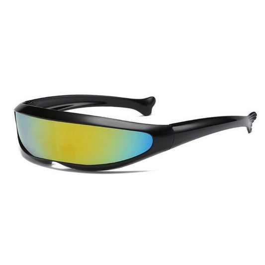 Wrap Around Sports Visor Sunglasses