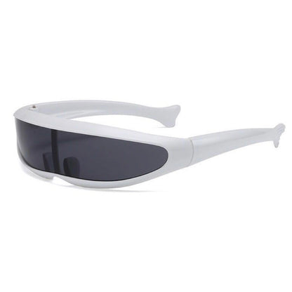 Wrap Around Sports Visor Sunglasses