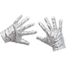 Pair of White Sequin Gloves