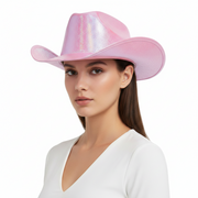 Glossy Laser Cowboy Hat