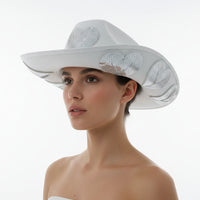 Sequinned Heart Cowboy Hat