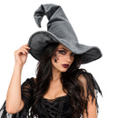 Velvet Tall Pointed Soft Gothic Witch Hat