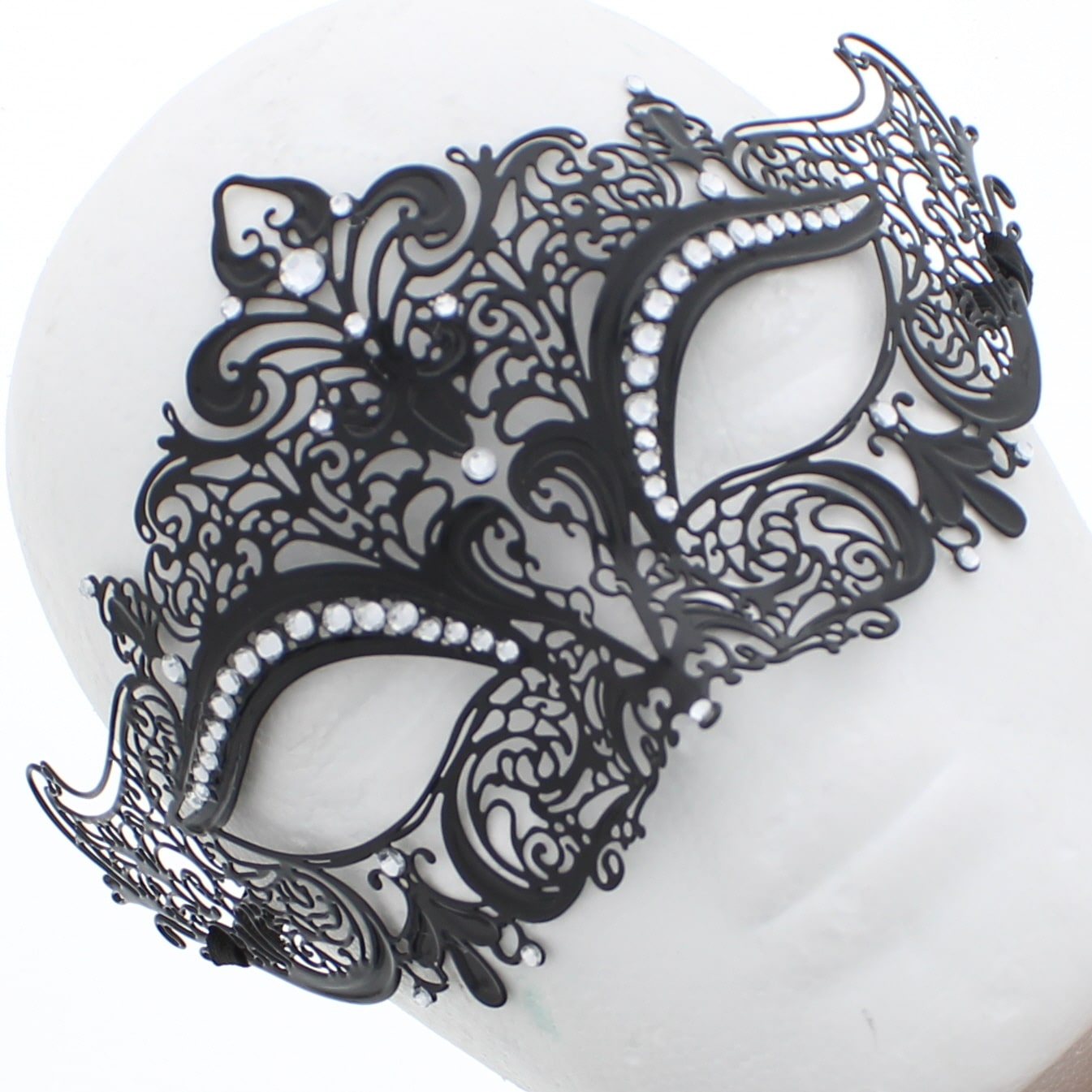 Stone Metal Black Mask