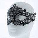 Stone Metal Black Mask