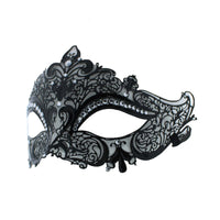 Stone Metal Black Mask