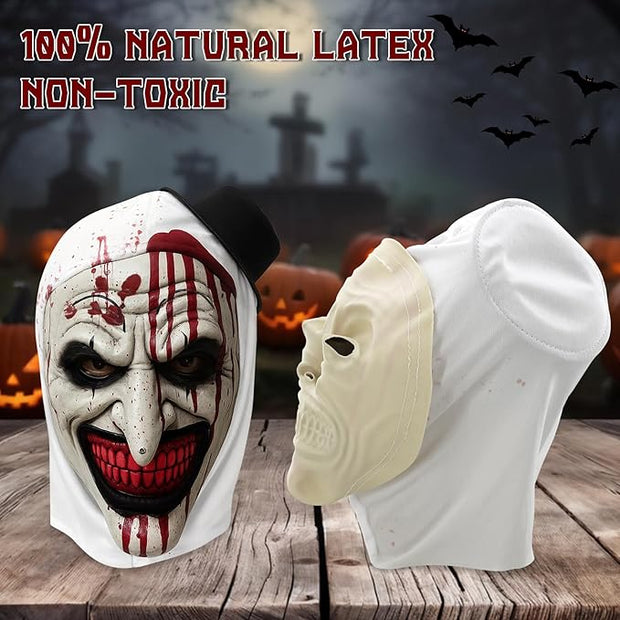Scary Terrifier Latex Head Mask