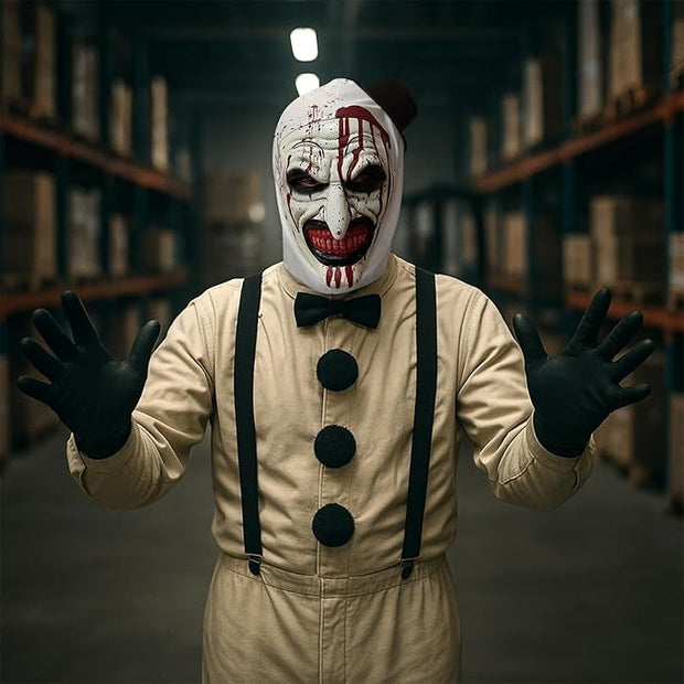Scary Terrifier Latex Head Mask