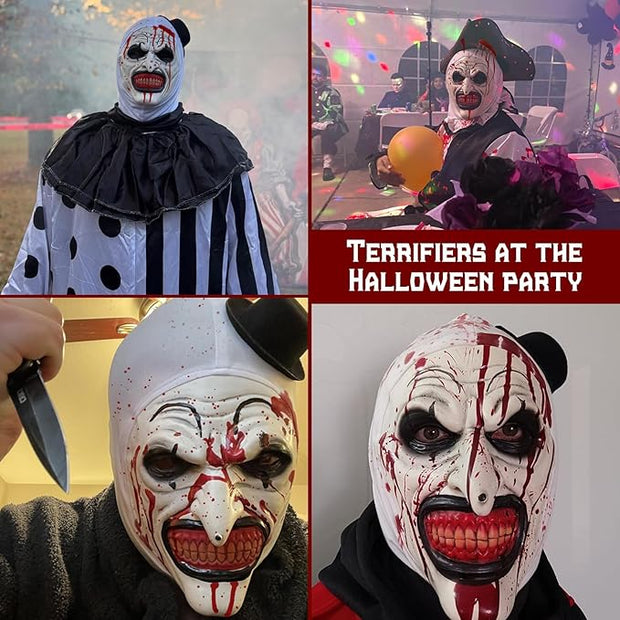 Scary Terrifier Latex Head Mask