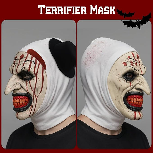 Scary Terrifier Latex Head Mask