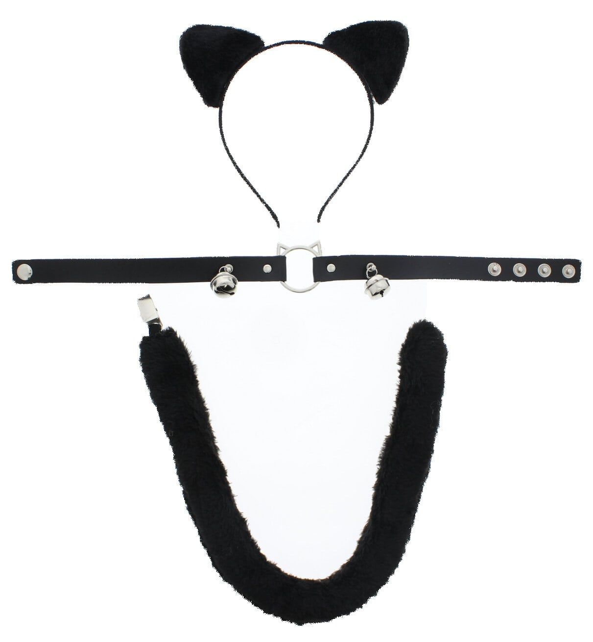 3-Piece Halloween Black Cat Set