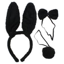 3-Piece Black Bunny Set