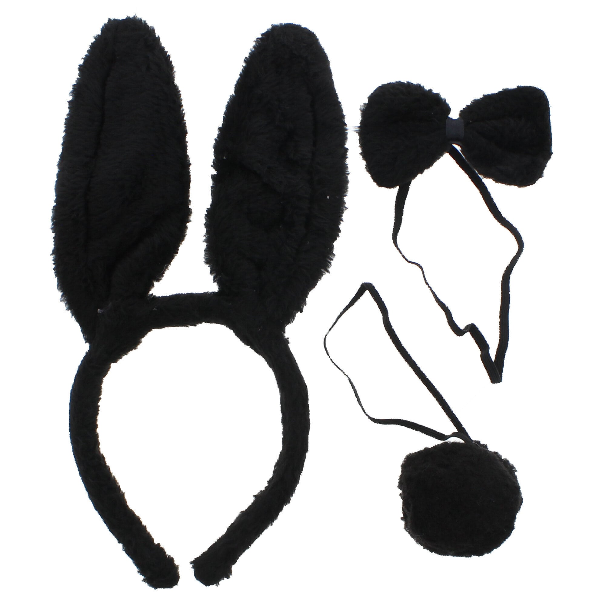 3-Piece Black Bunny Set