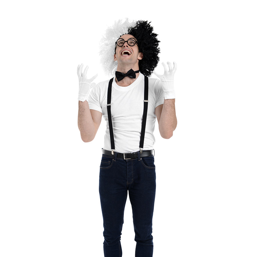 5 Piece Fancy Dress Instant Mad Scientist Kit,