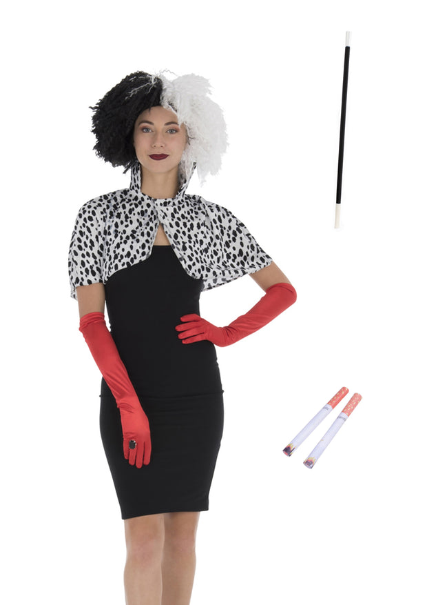 5 Piece Instant Evil Dog Lady Set