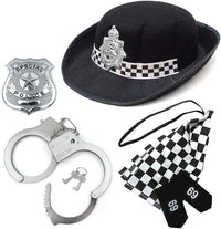 5 Piece Unisex Police Set