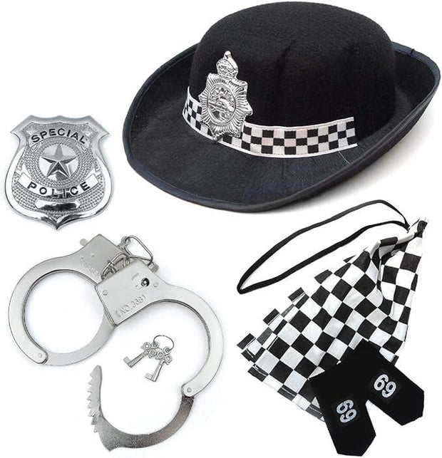 5 Piece Unisex Police Set