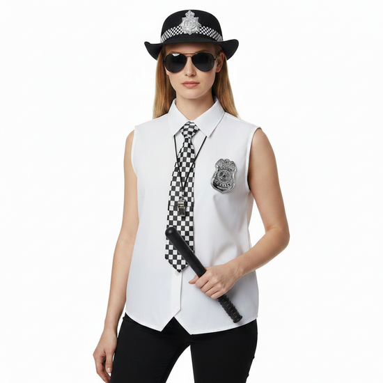 6 Piece Unisex Police Set