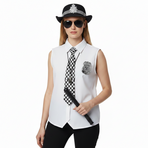6 Piece Unisex Police Set
