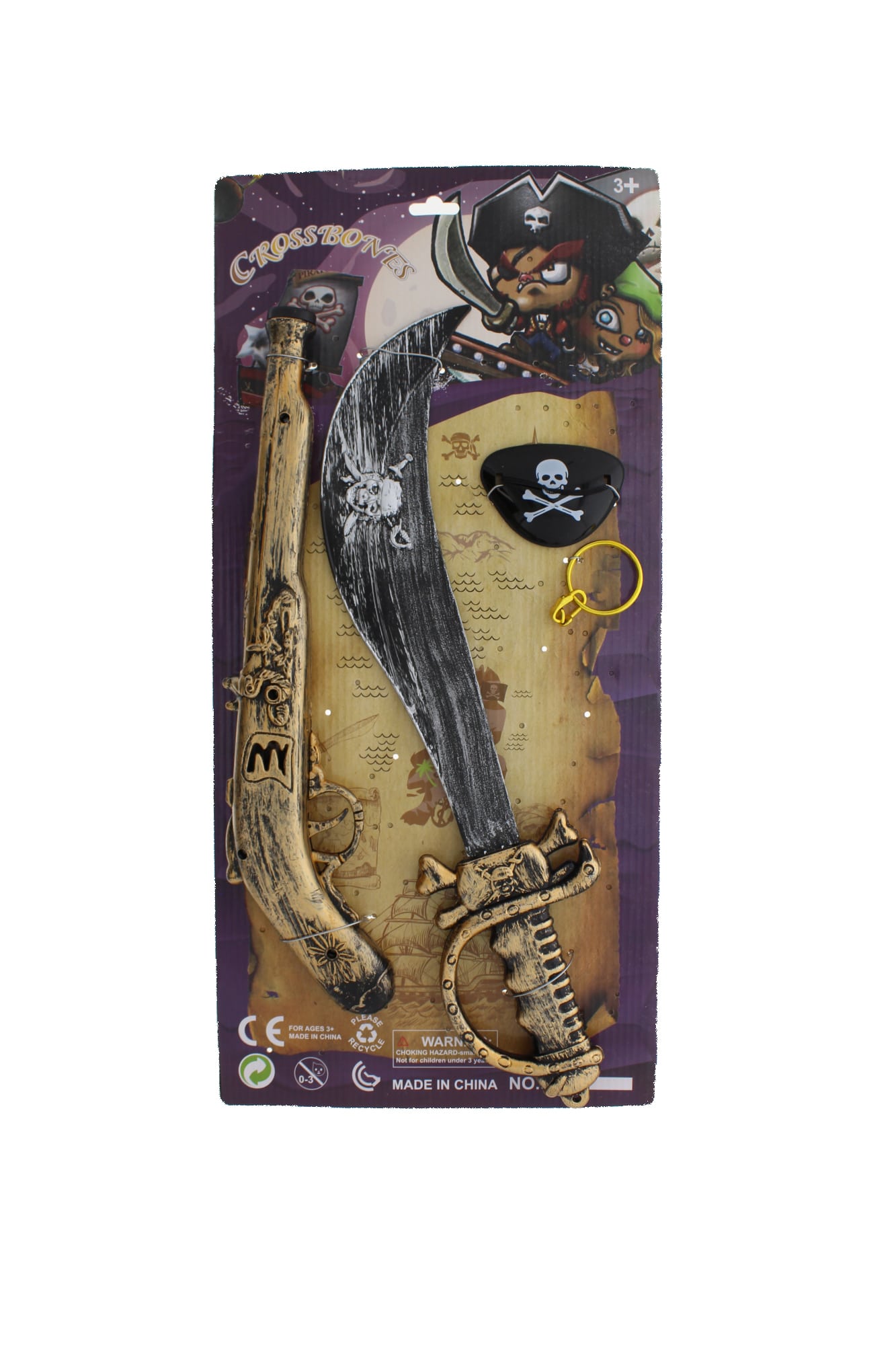 4-Piece Pirate Set