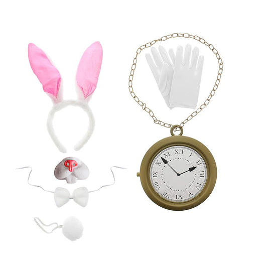 6-Piece Bunny Costume Accessory Set