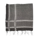 Shemagh Keffiyeh Patterned Metallic Thread Scarf