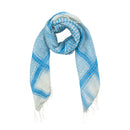 Shemagh Keffiyeh Patterned Metallic Thread Scarf
