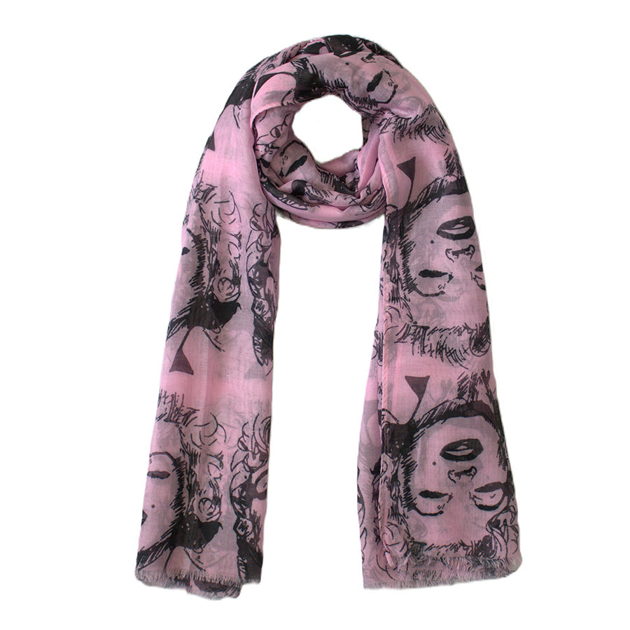 Marilyn Monroe Printed Scarf