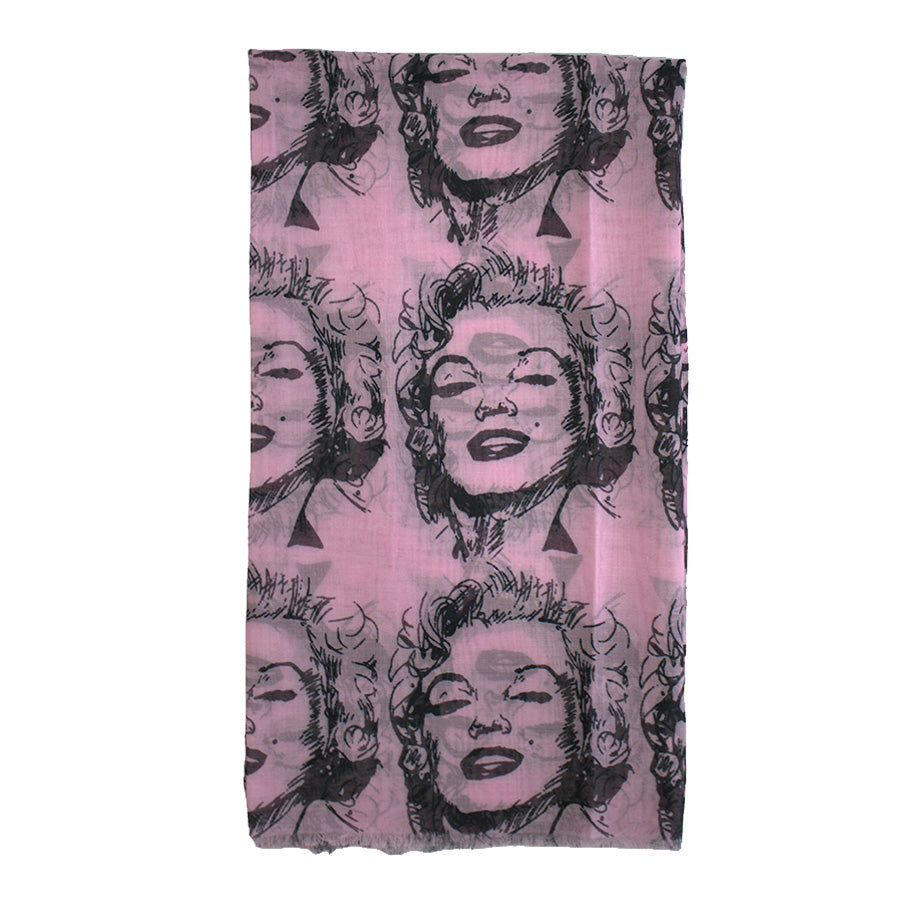 Marilyn Monroe Printed Scarf