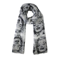 Marilyn Monroe Printed Scarf