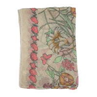 Lightweight Colourful Flower Printed Scarf