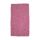 Black Daisy Floral Print Scarf