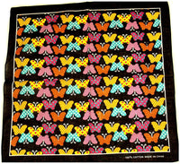 Multicolour Butterfly Bandana