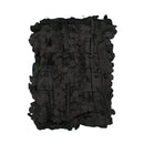 Textured Petal Scarf Ruffled Silky Fashion Scarf