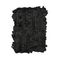 Textured Petal Scarf Ruffled Silky Fashion Scarf
